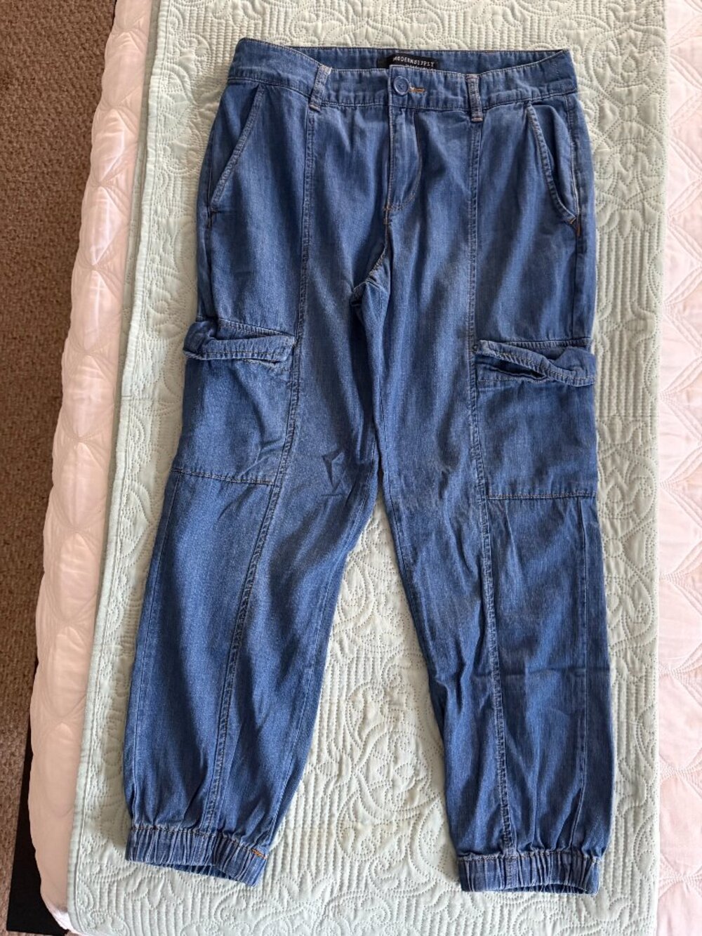 Blue Denim Pants